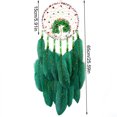thumbnail image 3 of Dreamcatcher Hanging Decoration Lighting Luxurys Glows In The Dark Crystal Stones Pave Dream Net Hanging Wind Chime Colorful Home Accessories, 3 of 9
