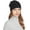 Black/White, variant on Women’s Knit Bow Beanies, Black/White, One Size