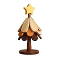 thumbnail image 1 of Wooden Trivets for Hot Dishes, Tree Shape Trivet 1Set Like a Christmas Tree, Foldable Kitchen Wooden Trivet, 1 of 6