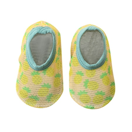 

Shoes For Kids Boys Girls Animal Prints Cartoon Socks Toddler Breathable Mesh The Floor Socks Barefoot Socks Non Slip Shoes