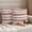 Red, Cream, Beige, Tan, variant on Blue Striped Outdoor Pillow Covers 18"x18" Set of 2 Waterproof Throw Pillow Covers for Living Room Sofa Patio Garden Minimalist Cream Horizontal Stripes Faux Linen Cushion Case