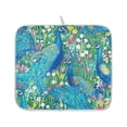 thumbnail image 2 of Regal Peacocks Dish Drying Mat for Kitchen, Quick Drying Absorbent Soft Durable 16" x 18", 2 of 10