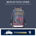 thumbnail image 5 of FORMRS Unisex School Backpack 17" Student Travel Bag with Laptop Compartment, Art Cat, 5 of 7