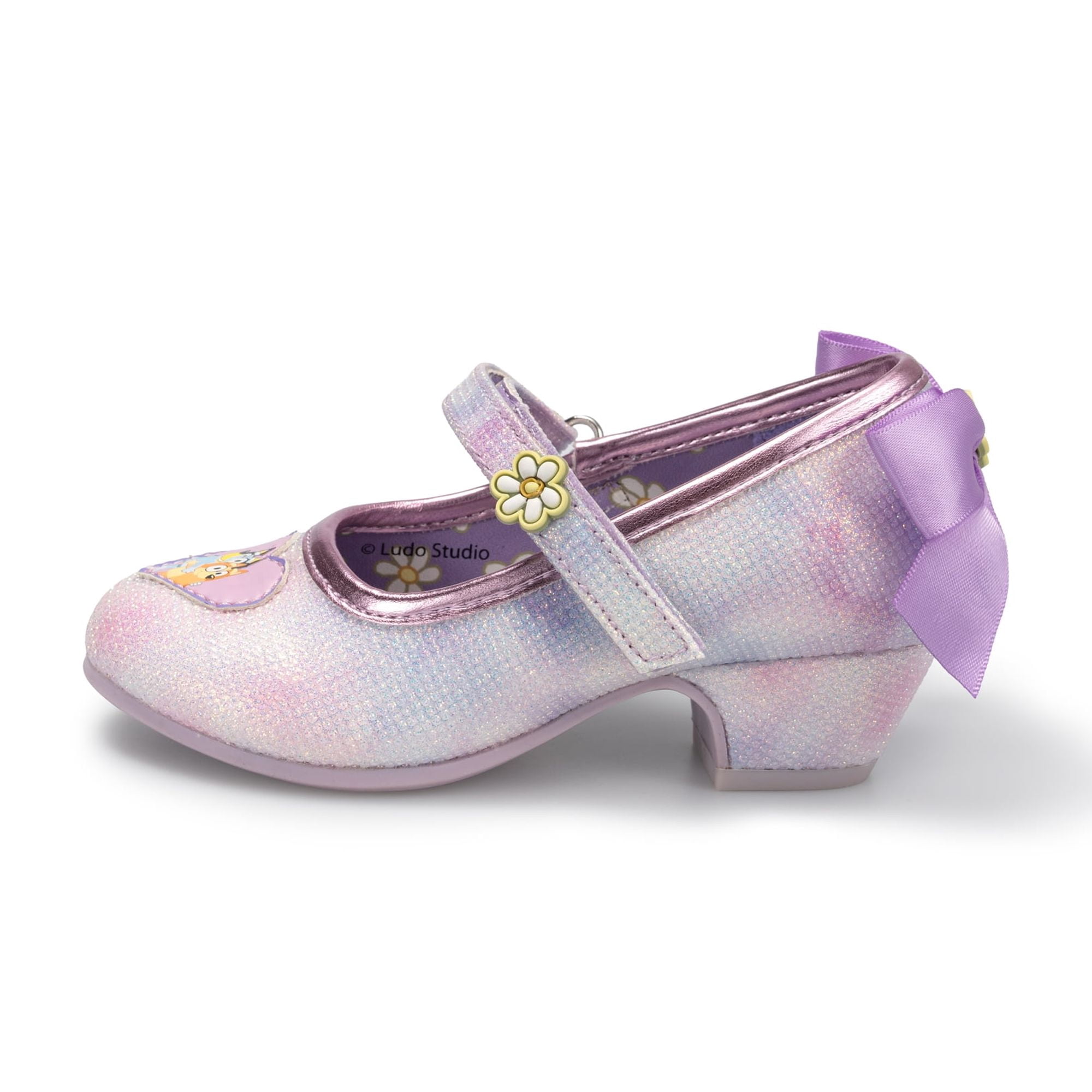 Bluey Toddler Girl Low Heel Dress Up Shoes