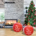thumbnail image 3 of Bola De Decoración Inflable Ormromra Navidad Adornos De 75cm, 3 of 7