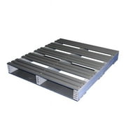 36 in. X 32 in. 2-Way Entry Recycled Plastic Pallet with 2000 pound weight capacity
