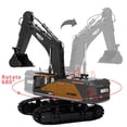 thumbnail image 4 of FUTATA 22 Channel Remote Control Excavator Toy Construction Vehicle RC Tractor, Full Metal Excavator Toys, Use with Our RC Dump, 4 of 8