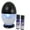 Assorted, variant on EcoGecko Pure H2O Mini Water Based Air Revitalizer, Air Freshener, Room Aromatizer, Aromatherapy, Aroma and Essential Oil Diffuser with 2 Bottles (10ML) Fragrant Lavender Oil, White