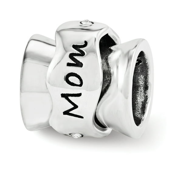 Reflection Beads Sterling Silver Reflections Crystals I Love You Spinner Bead