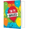 Rainbow Cake Invitations, 24 Count