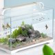 thumbnail image 5 of 6 piezas de accesorios para mini jardín zen, 5 estilos de decoración para jardín zen, micro paisaje, escena de peces, figuras de celestita, 5 of 6