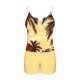thumbnail image 5 of Traje de baño tankini de dos piezas para mujer, informal, de gran tamaño, de color liso, con parte superior dividida y acolchado en el pecho. Traje de baño tankini para mujer. Traje de baño de dos pie, 5 of 6