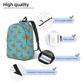 thumbnail image 5 of Daiia Funny Chicken Vintage Canvas Backpack for Men and Women ,Hiking Backpack,Travel Laptop Bag for School,Large Capacity Backpack, 5 of 8