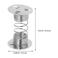 thumbnail image 2 of ETHZZLE 24 Pcs Lanceurs à Ressort Popper Jouet Base à Ressort Oscillante Support d'Affichage Fer Argenté pour Jeu de Groupe, 2 of 8