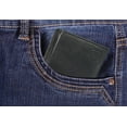 thumbnail image 7 of Suvelle Men's Slim Leather Bifold Wallet, Removable Flip up ID Window Wallets, W031, 7 of 7