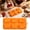 Y91 ZI_Orange6 8.74X3.98", variant on Halloween Ice Cube Tray, Reusable Silicone Freezer Mold For Party Drinks, Novelty Ice Cube Maker For Whiskey Cocktail Coffee