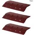 thumbnail image 5 of Sanding Sheet Sander Sandpaper Hook and Loop Pads 8 Hole 15pcs(180 Grits), 5 of 5