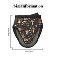 thumbnail image 3 of Pofeuu Mushroom Snail Print Thickened Mini Silicone Oven Mitts Heat Resistant, Rubber Oven Mitt Gloves, Finger Pinch Grips, Pot Holder, Silicone Potholder, 3 of 7
