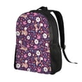 thumbnail image 2 of Fotbe Cute Squirrel Floral Travel Laptop Backpack, Business Slim Sturdy Laptops Backpack, Water Resistant College School Computer Bag Gift for Men & Women Fits 15.6 Inch Notebook, 2 of 8