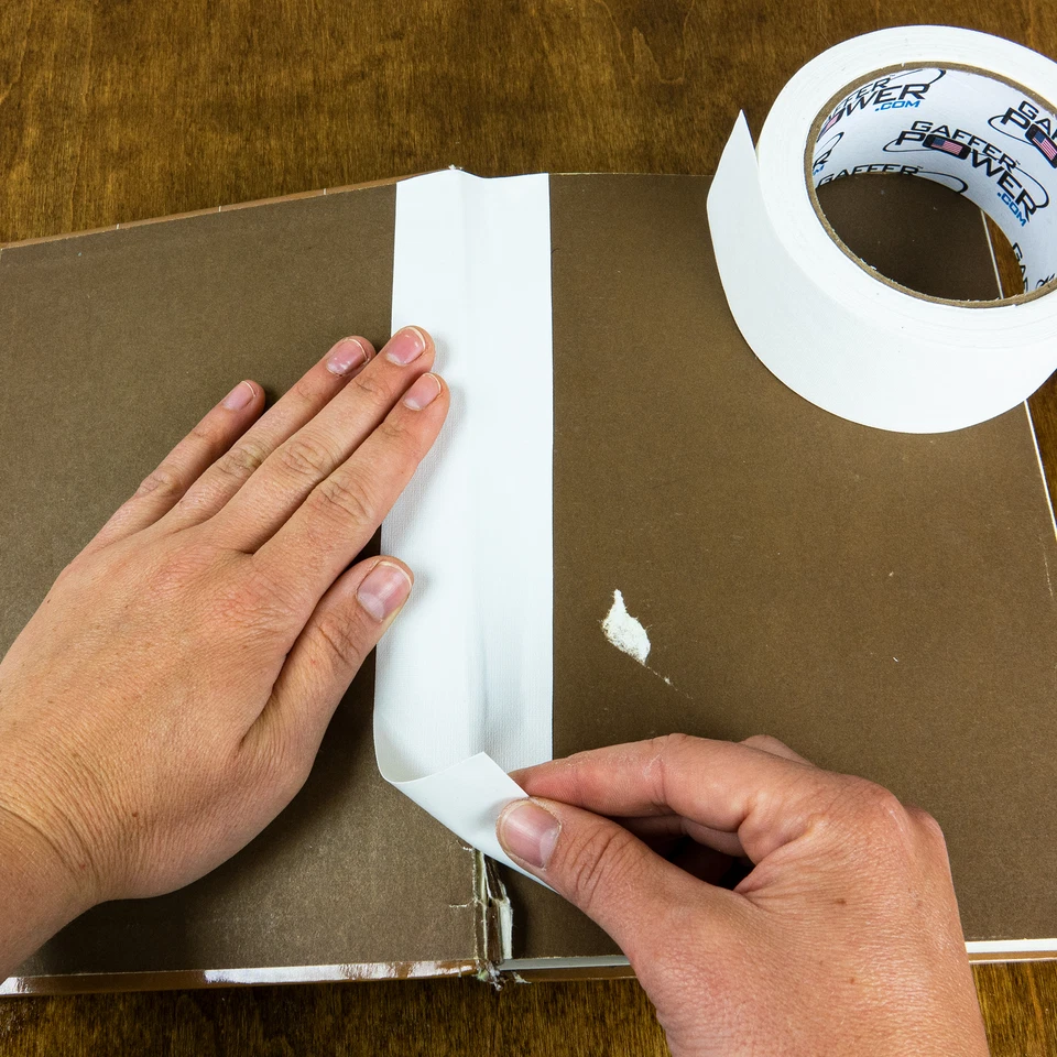 PRIME - Bookbinding Tape By Gaffer Power, White Cloth Book Repair Tape - 2" X 15 Yds