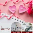 thumbnail image 3 of LEEYNEER50Pcs Candle Making Kit Wax Moulds for Candles Diy Enthusiasts Transparent Heart Shape Square, 3 of 8