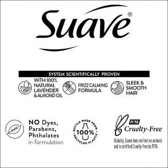 Suave Lavender and Almond Oil Frizz Calming Conditioner 15 fl oz