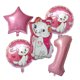 thumbnail image 3 of Juego de globos de Marie Cat de 32 pulgadas con números para niñas, decoración para fiestas de cumpleaños, globos de aluminio de Disney Marie Cat, suministros Globlos, 3 of 5