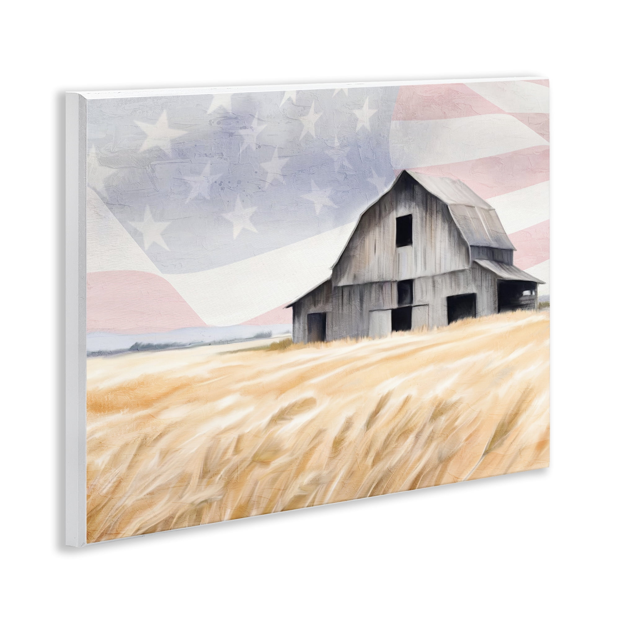 Stupell Industries Amber Waves of Farmland Wall Plaque Art, design by Kim Allen