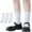 White 3 Pack, variant on Socks for Boys Toddler Girls Thin Soft School Uniform Dress Socks Seamless Viscose Crew White Navy 4T-15 Years