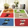 thumbnail image 1 of Mantel Individual, Mantel Individual Lavable Resistente Al Calor con Estampado De Gato, Mantel Individual Resistente Al Calor, Rendimiento Probado, 1 of 4