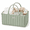 Green, variant on Byseng Baby Diaper Caddy, Nursery Storage Bin And Car Organizer For Diapers And Baby Wipes (Pink)