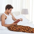 thumbnail image 4 of Cauagu Peanuts2 Mens Pajama Pants Sleep & Lounge Pants,PJ Bottoms with Pockets-Small, 4 of 7