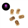 thumbnail image 5 of 10 Uds NFC Flash Nail Sticker LED Chip Desnudo Lámpara Inteligente para Uñas Mejora de Pegatinas de Uñas, Luz Púrpura, 5 of 5