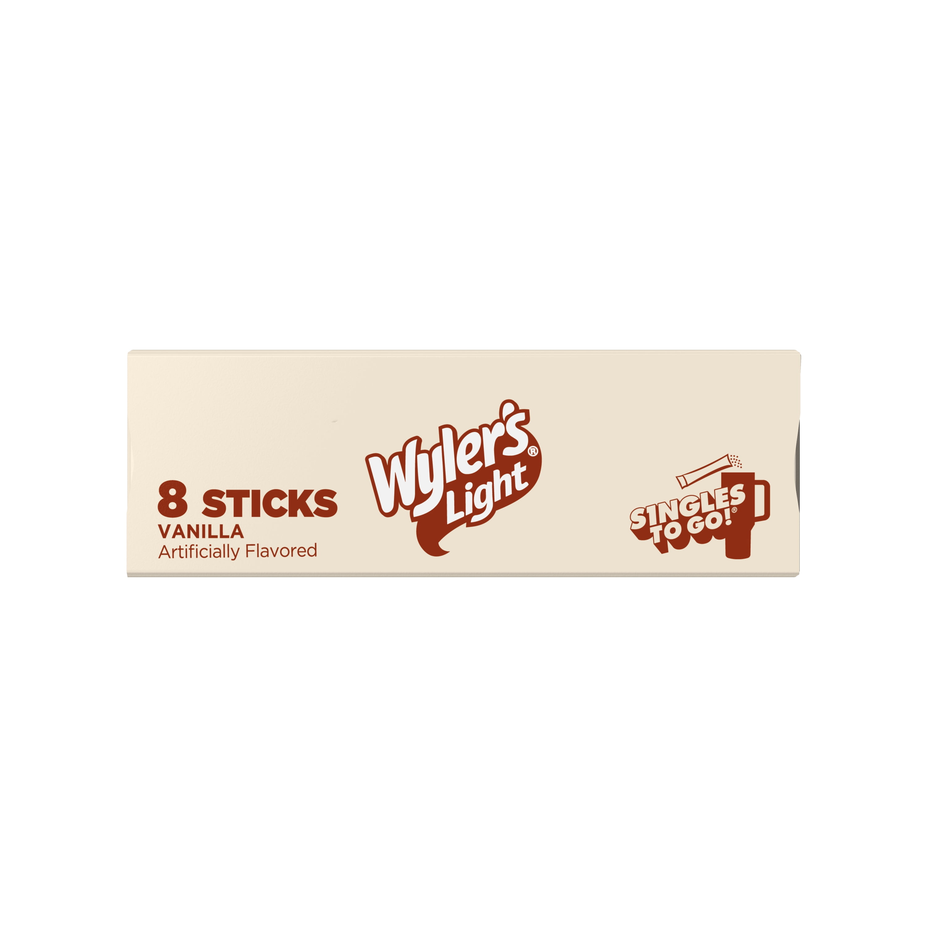 Wyler's Light Watertok Vanilla, Singles to Go Powdered Drink Mix, 8 Count Packets