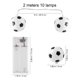 thumbnail image 2 of Uonlytech 2M 10 LED Cadena de luz en forma de fútbol con pilas Cadena de luz decorativa Luz nocturna para el hogar, dormitorio, sala de estar sin baterías (blanco cálido), 2 of 5