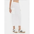 thumbnail image 2 of Drawstring Midi Skirt with Pocket Detail, 2 of 5