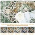 thumbnail image 7 of Hasoo Persian Runner Washable Non-Skid Area Rug Green, 2' x 6', 7 of 7