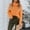 Orange, variant on AOOCHASLIY Sweaters Fall Clothes Winter Women's Casual Turtleneck Pullover Blouse Knitting Backless Long Sleeve Solid Tops Sweaters