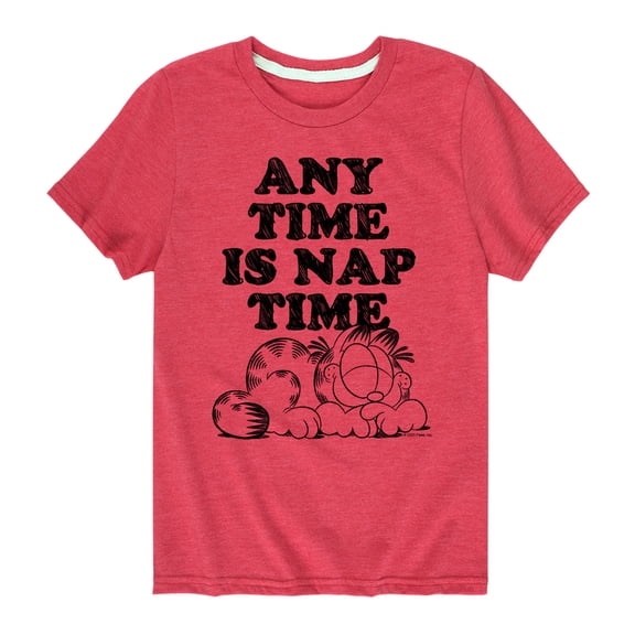 Garfield - Nap Sketch - Toddler & Youth Short Sleeve Graphic T-Shirt