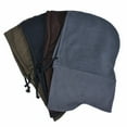 thumbnail image 2 of Generic Windproof Fleece Neck Gaiter for Outdoor Sports - Cycling, Skiing, Running - Coffee Color, One-Size Fits All, 2 of 6