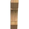 thumbnail image 2 of Ekena Millwork 5 1/2"W x 18"D x 22"H Thorton Slat Smooth Bracket, Western Red Cedar, 2 of 4
