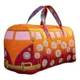 thumbnail image 6 of Quilted Hippie Van Duffle Bag With Strap - Weekender Bags For Women Men, Travel Duffle Bag Carry On Large Capacity Bohemian Travel Weekender Bag For Gym, Yoga,Party,Overnight Trips, Beach Tote Large, 6 of 8