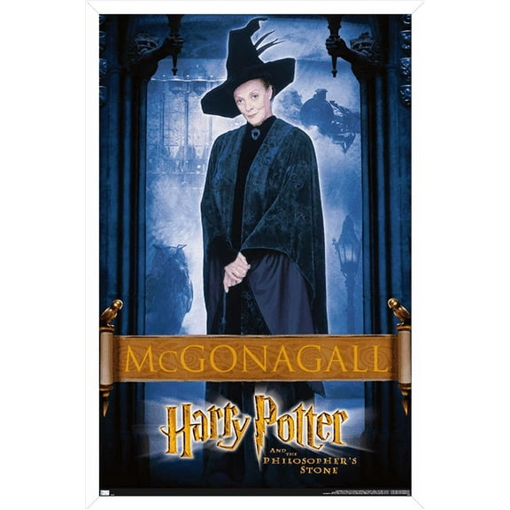 Harry Potter and the Philosopher's Stone - McGonagall Wall Poster, 14.725" x 22.375", Framed