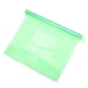 thumbnail image 5 of Contenedor de almacenamiento de alimentos de silicona con sello reutilizable de 1500ml, bolsa de conservación de leche, carne y frutas (verde), 5 of 14