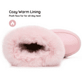 thumbnail image 5 of Blikcon Kids Girls Snow Boots Water-resistant Winter Boots with Faux Fur – Warm Winter Boots with Side Zipper & Non-Slip Sole (Toddler/Little Kid), 5 of 8