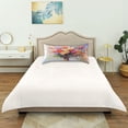 thumbnail image 6 of Dailycode Satin Pillow Case Standard Silk Pillow Cover for Hair and Skin Envelope Closure Bouquet Flowers Oil Painting 20"x26", 6 of 9