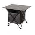 thumbnail image 1 of Table Pliante Portable de Camping Extérieure en Alliage d'Aluminium pour Barbecue de Camping, Noire, 1 of 5