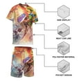 thumbnail image 3 of The Legend of Zelda Boys Short Sleeve T-Shirt And Shorts Outfit Set Activewear Mesh Short Set for Kids, 3 of 7