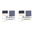 thumbnail image 1 of NE555 CD4017 Kit DIY Lucky Rotary Componentes Electrónicos LED (sin Estuche), 1 of 9