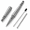 Stonewashed Gray, variant on IULAVP Titanium Pen Grade 5 Titanium Alloy Ballpoint Pen, Portable Metal Writing Pen with Replaceable Refill, Hanging Hole, Screw Cap for Office, Travel, Outdoor